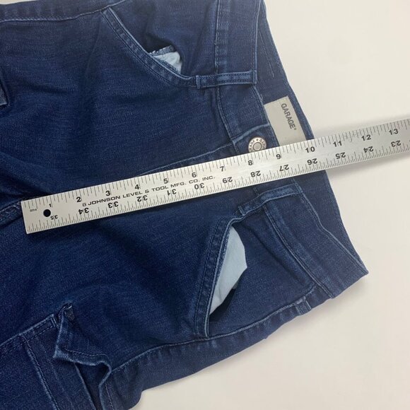 Garage Women's High Rise Cargo Jeans Size Juniors 1 Skinny - Picture 8 of 9
